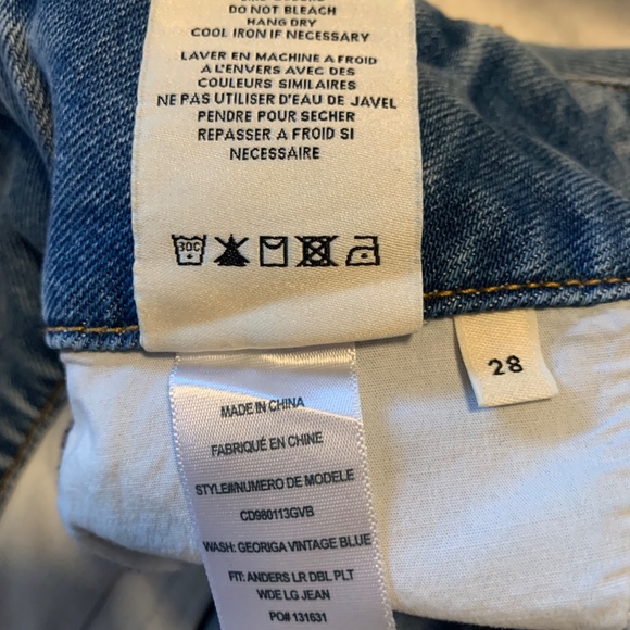 Alice and Olivia Anders Jean NWOT - Picture 9 of 11